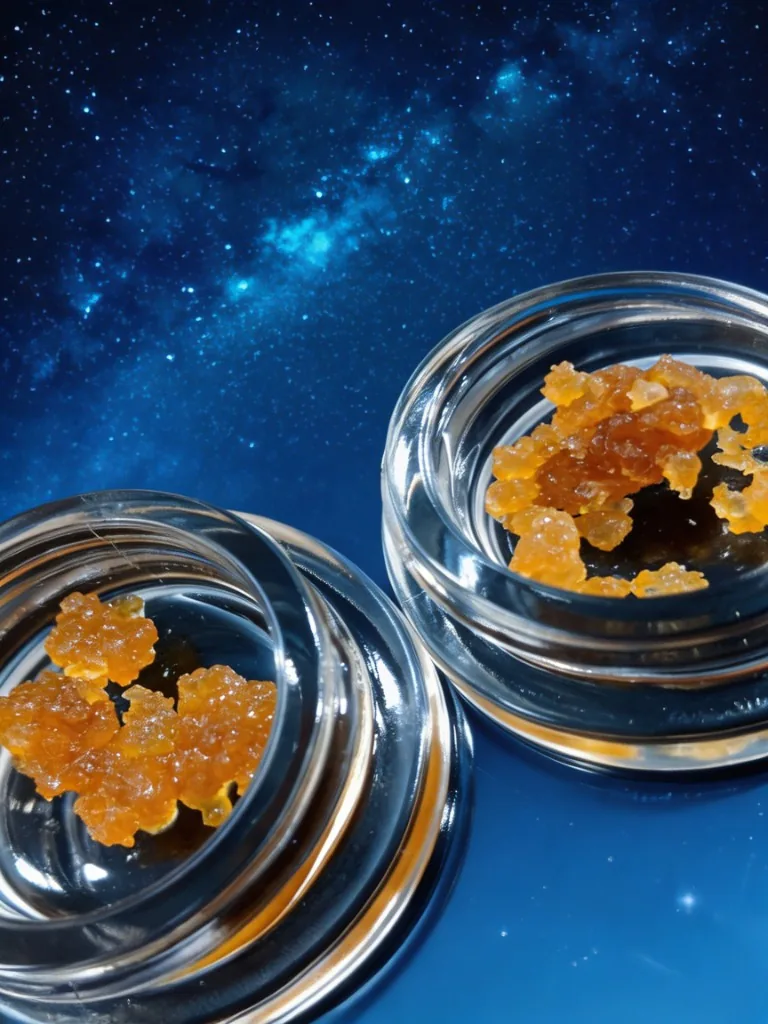 Cannabis concentrate jars